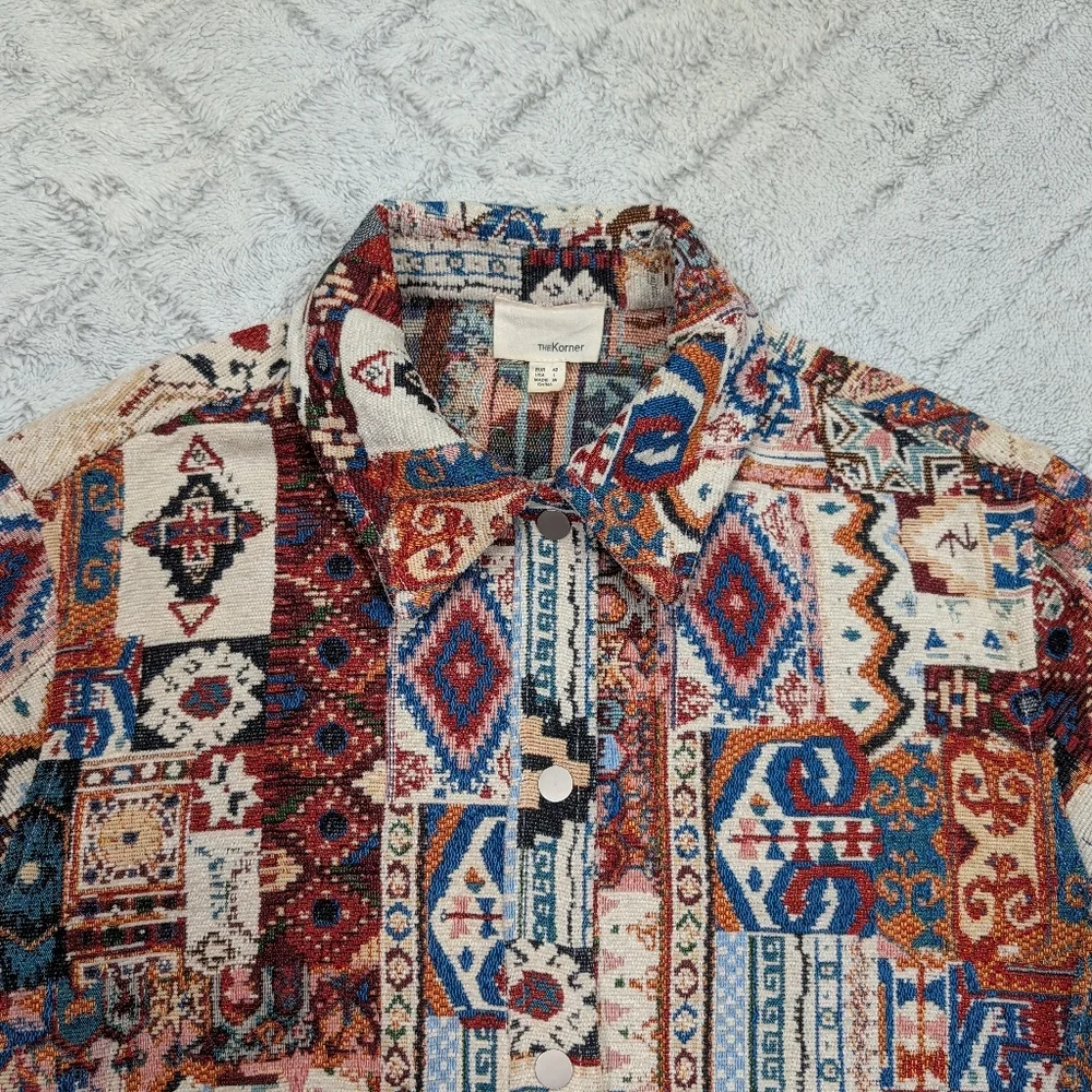 Multicolor Patchwork Jacket - Picture 2 of 8